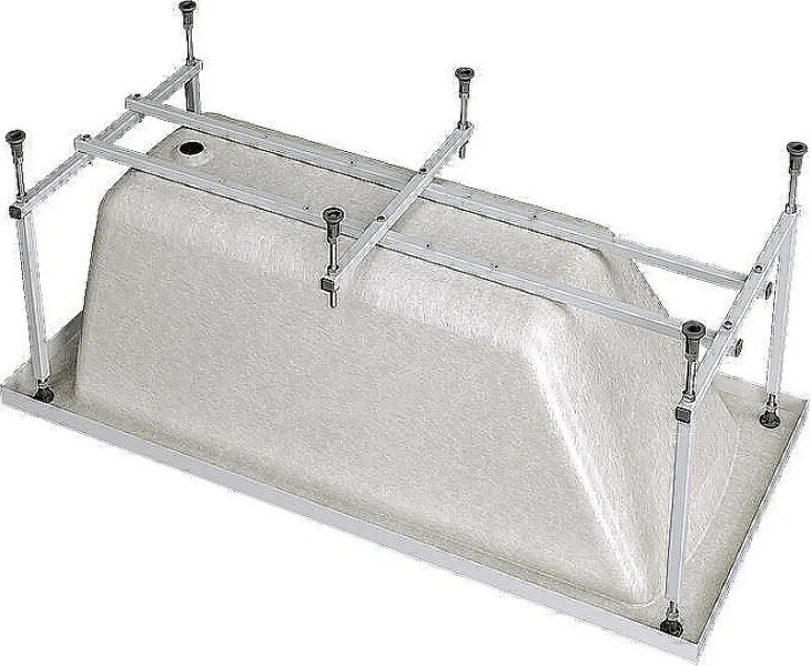 Ванна акриловая Alex Baitler GARDA 150*70, цвет белый (детальная фотография), акриловые