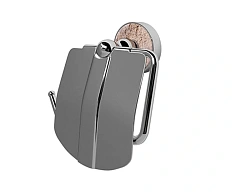 Бумагодержатель WasserKRAFT Nau с крышкой