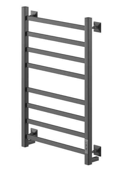Полотенцесушитель электрический Ника Step 80х40 см черный матовый STEP-1 80/40 черн мат U (детальная фотография)