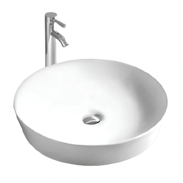 Раковина Акватек Европа 41.5 см белая матовая AQ5558-MW (детальная фотография)