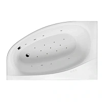 Ванна гидромассажная Excellent Kameleon Relax 170 x 110 см, левая, белый/хром, WAEX.KML17.RELAX.CR