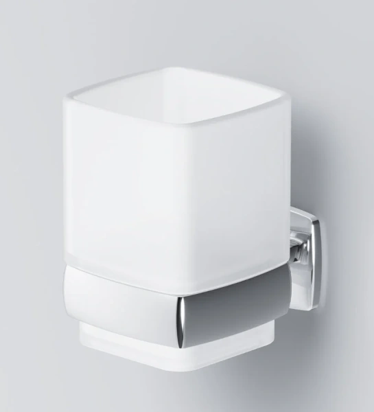 Стеклянный стакан AM.PM Gem хром A9034300 (детальная фотография), хром