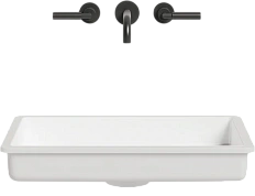 Раковина Salini Marea 14 60 см Solix белая матовая