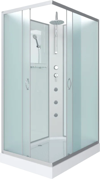 Душевая кабина Niagara Classic 110x80 см с гидромассажем 431853QBKTG (детальная фотография)