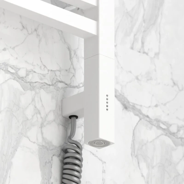 Полотенцесушитель электрический Сунержа Модус 3.0 50x120 см левый белый матовый 30-5700-1250 (детальная фотография), настенные