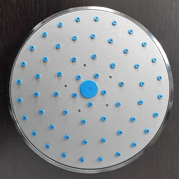 Душевая кабина Niagara Ultra 100х100 см c высоким поддоном 19090134 (детальная фотография), со стеклянными задними стенками