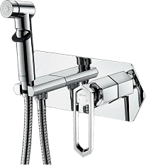 Гигиенический душ со смесителем Lemark Prizma хром