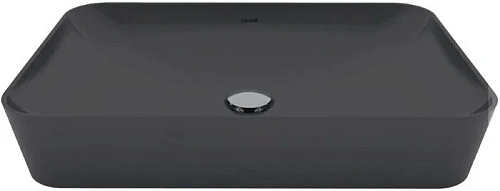 Раковина Creavit Ultra 60 см антрацит - фото 5