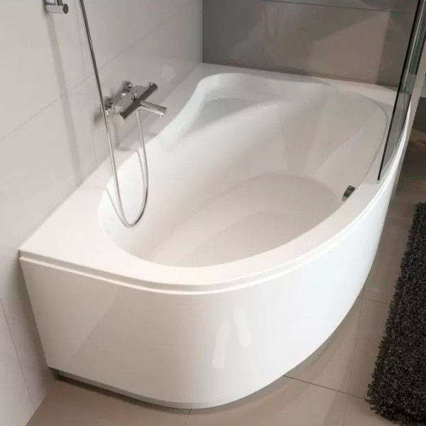 Ванна акриловая Riho Aryl 170х110 см левая B018001005 (детальная фотография), акриловые