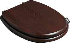 Крышка-сидение с микролифтом Simas Lante орех, петли хром