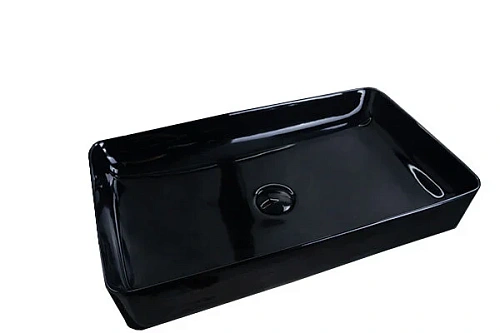 Раковина GID Geometrico BL9396 60 см черная - фото 3