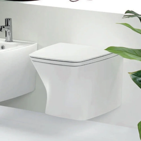 Унитаз подвесной Azzurra Hera безободковый HEVKSPE00000BI (детальная фотография)