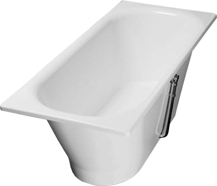 Ванна, цвет белый, Romance Collections Ambra 1570700590W (детальная фотография), 180x80 см