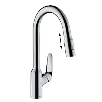 Смеситель для кухни Hansgrohe Focus M42 хром