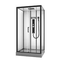 Душевая кабина Black&White Galaxy G8008 115x90 см с гидромассажем