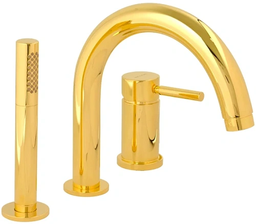 Смеситель для ванны Migliore Fortis Gold золото - фото 2