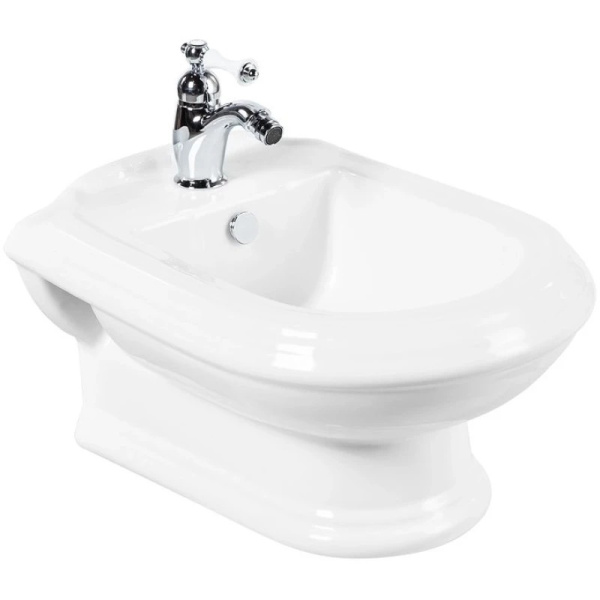 Биде подвесное Cezares King Palace белое CZR-618-TH (детальная фотография)