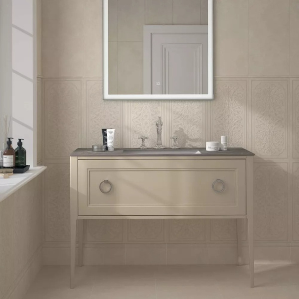 Тумба под раковину напольная Kerama Marazzi Plaza Classic 120 см капучино матовый PL.CN.120.1\CAP.M (детальная фотография), в наличии