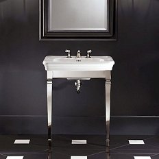 Консоль под раковину, цвет никель, Devon&Devon Duke