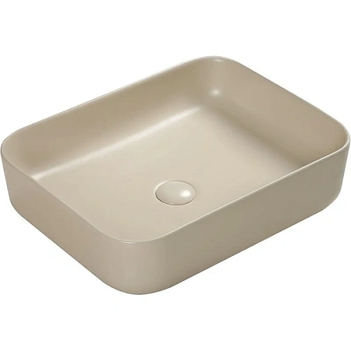 Раковина SantiLine 50 см бежевая - фото 2
