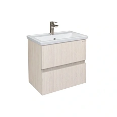 Тумба под раковину подвесная Grossman Юнит 60 см кадена лайт