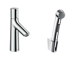 Смеситель с гигиеническим душем Hansgrohe Talis Select S хром