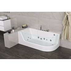 Ванна акриловая Grossman 170x80 см левая