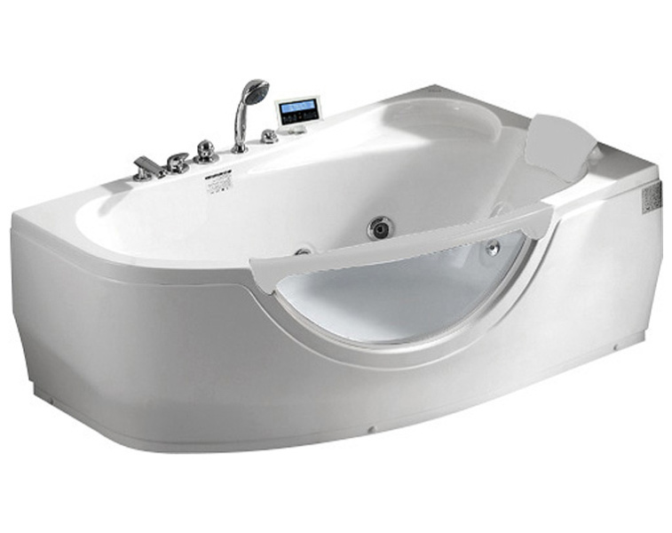 Ванна акриловая пристенная правая Gemy G9046 K R (детальная фотография)