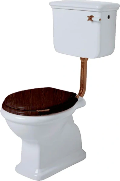 Крышка-сидение с микролифтом Simas Lante орех, петли бронза LA009noce/br (детальная фотография) index_1