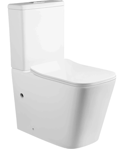 Унитаз компакт Ceruttispa Maiella безободковый CT10314 (детальная фотография)