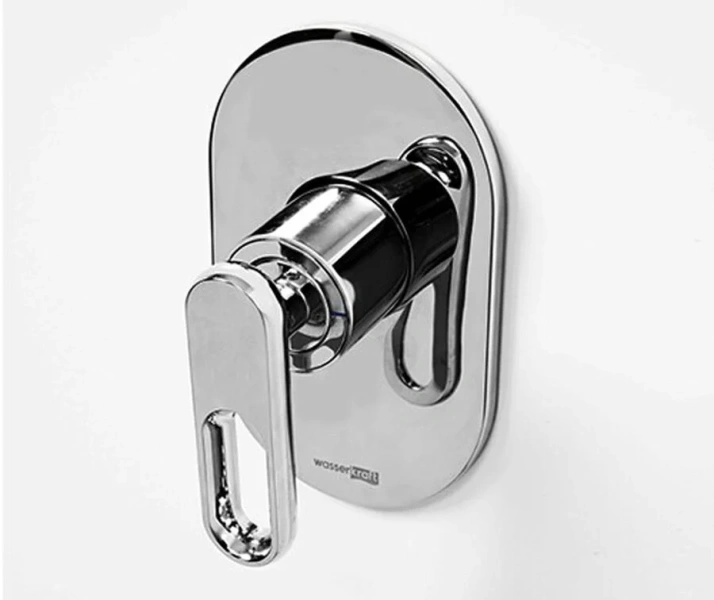 Гигиенический душ со смесителем WasserKRAFT Kammel хром A111857 (детальная фотография), полный комплект со смесителем