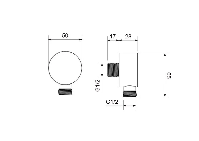Шланговое подключение Акватек оружейная сталь AQ2457BGM (детальная фотография), в наличии