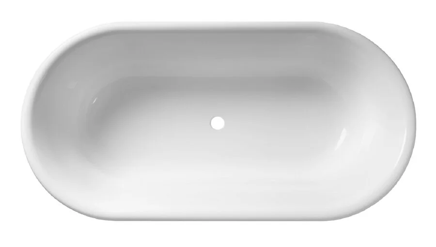 Ванна из искусственного камня Belux Монро ВМр-1750, 4810924265807, 175 x 90 см, белый (детальная фотография), овальные
