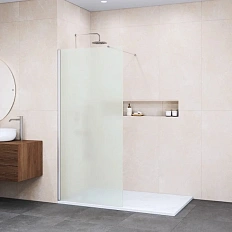 Душевая перегородка RGW Walk In 80 см стекло матовое