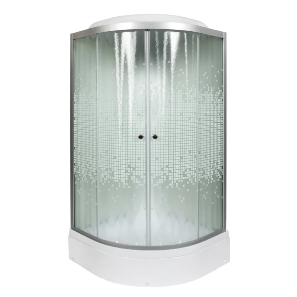 Душевая кабина Deto L 100x100 см с электрикой L710EL (детальная фотография)