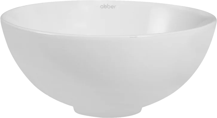 Раковина Abber Bequem AC2106 32 см круглая (детальная фотография), современные, hi-tech