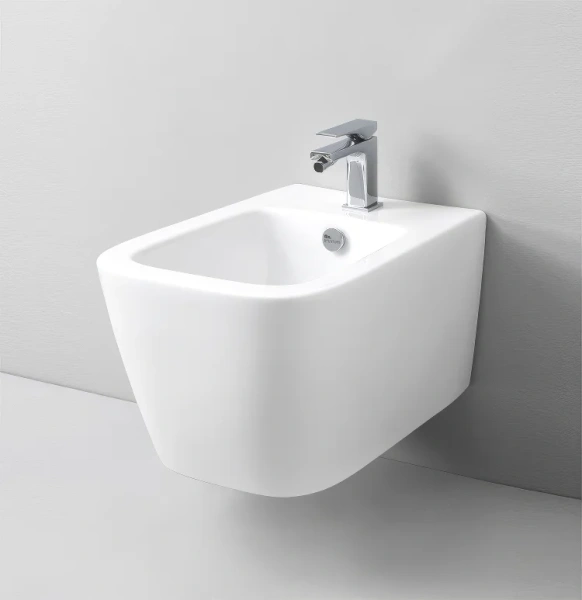 Биде подвесное ArtCeram A16 белый матовый ASB004 05 00 (детальная фотография), современные, hi-tech