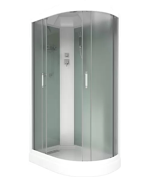 Душевая кабина Bas Кариба 120, цвет белый kariba white (детальная фотография)