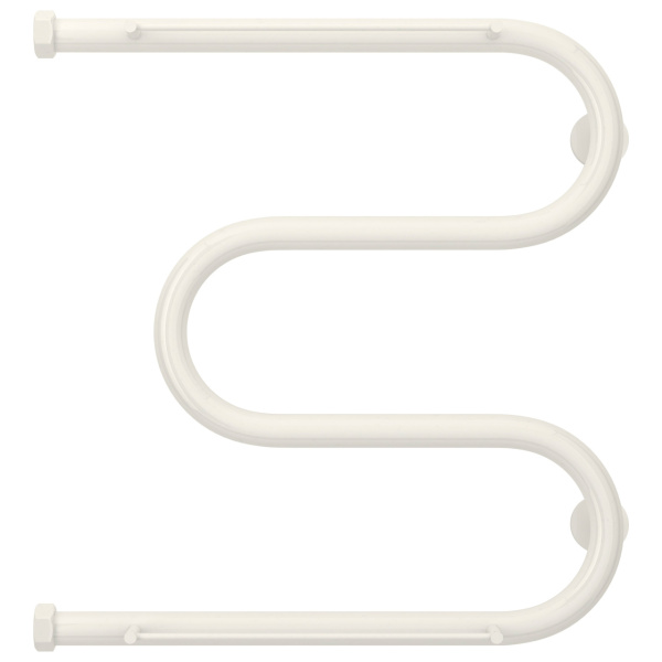 Полотенцесушитель водяной Сунержа М-образный 50x50 см белый 12-4008-5050 (детальная фотография), современные, hi-tech