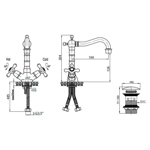Схема (детальная фотография), хром, золото