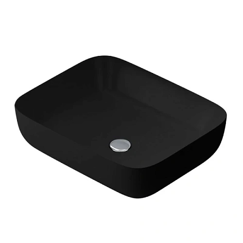 Раковина Am.Pm Func 52 см черная матовая - фото 2