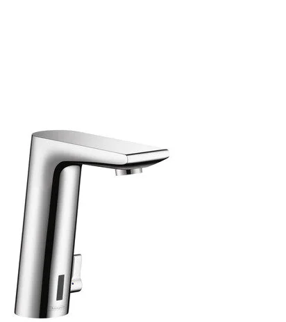Смеситель для раковины Hansgrohe Metris S бесконтактный 31100000 (детальная фотография), современные, hi-tech