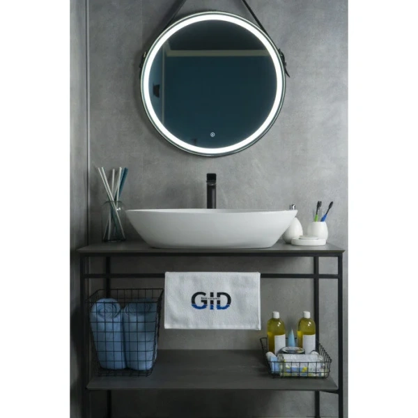 Раковина GID Creativo N9062 67 см белая 51117 (детальная фотография), 65 см