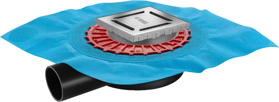 Душевой трап BERGES ZENTRUM Norma 10 см хром 091362 (детальная фотография)