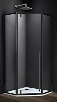 Душевой уголок Vincea Penta 90x90 см черный