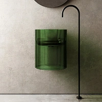 Раковина Abber Kristall 42 см зеленая