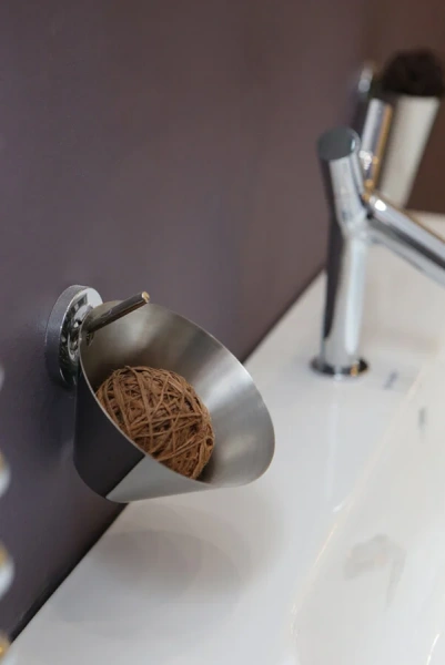 Мыльница для ванной Axor Starck хром 40833000 (детальная фотография), современные, hi-tech