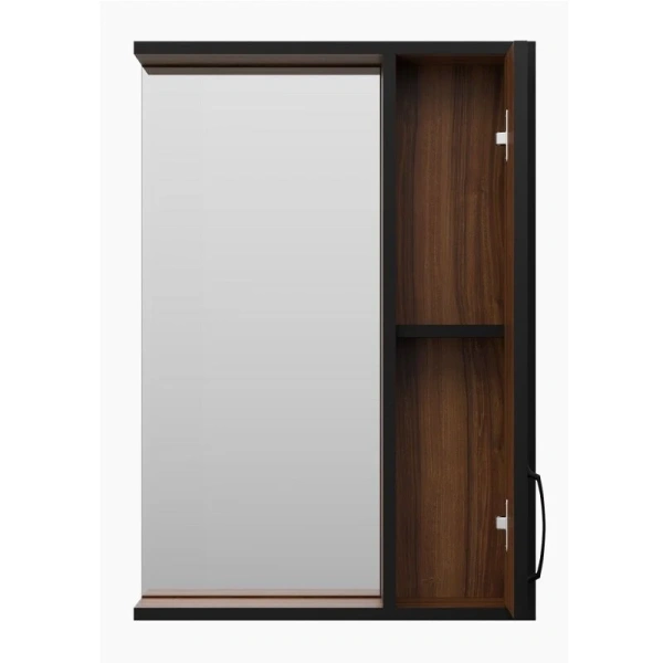 Зеркальный шкаф Misty Кедр 50 см левый П-Кед04050-011Л (детальная фотография) index_1