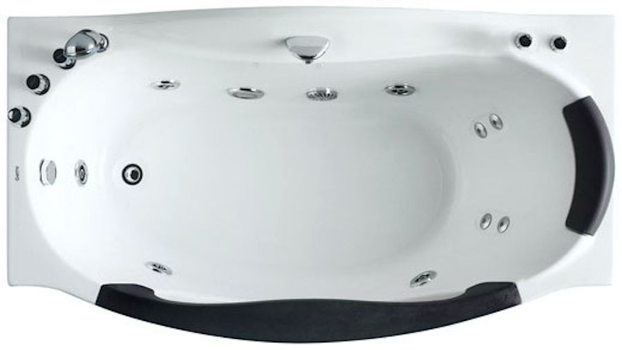 Ванна акриловая Gemy G9072 (детальная фотография), акриловые, стеклянные