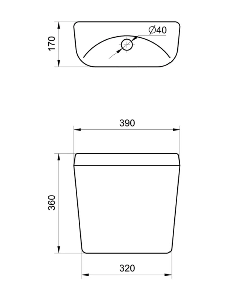 Унитаз компакт Santek Анимо с вертикальным выпуском 1WH302133 (детальная фотография), недорогие, компакт, низкие index_1